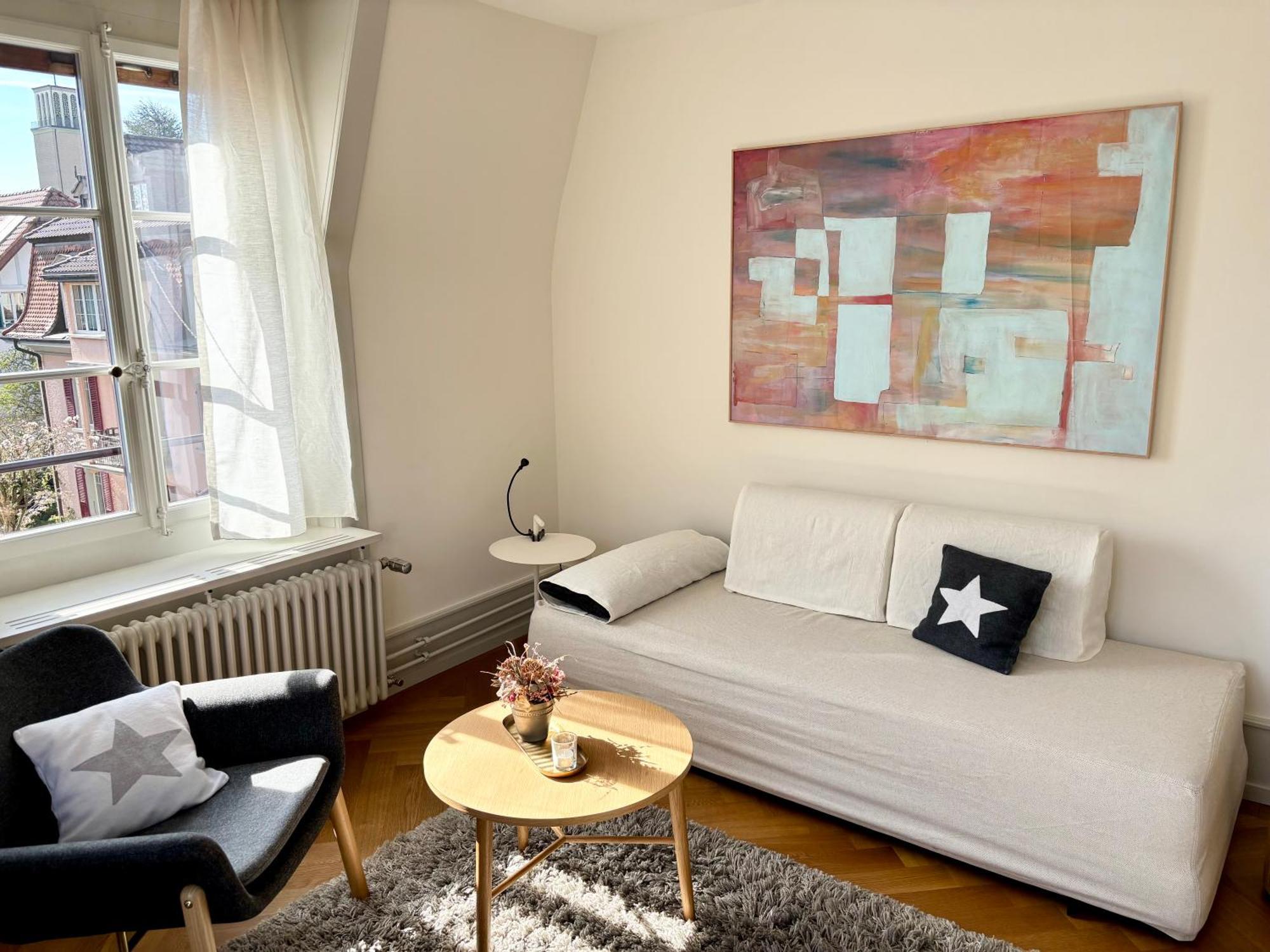 Apartment The B Bern Bagian luar foto